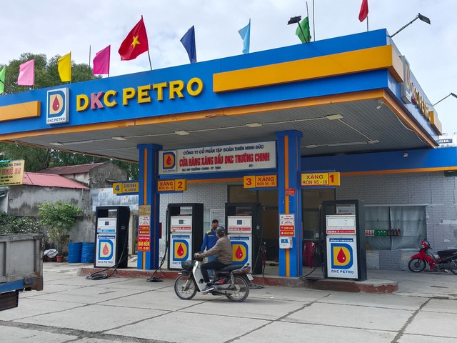 Cửa hàng xăng dầu của Công ty Xăng dầu Thiên Minh Đức tại Nghệ An - một trong những doanh nghiệp vi phạm về thuế bảo vệ môi trường Ảnh: ĐỨC NGỌC